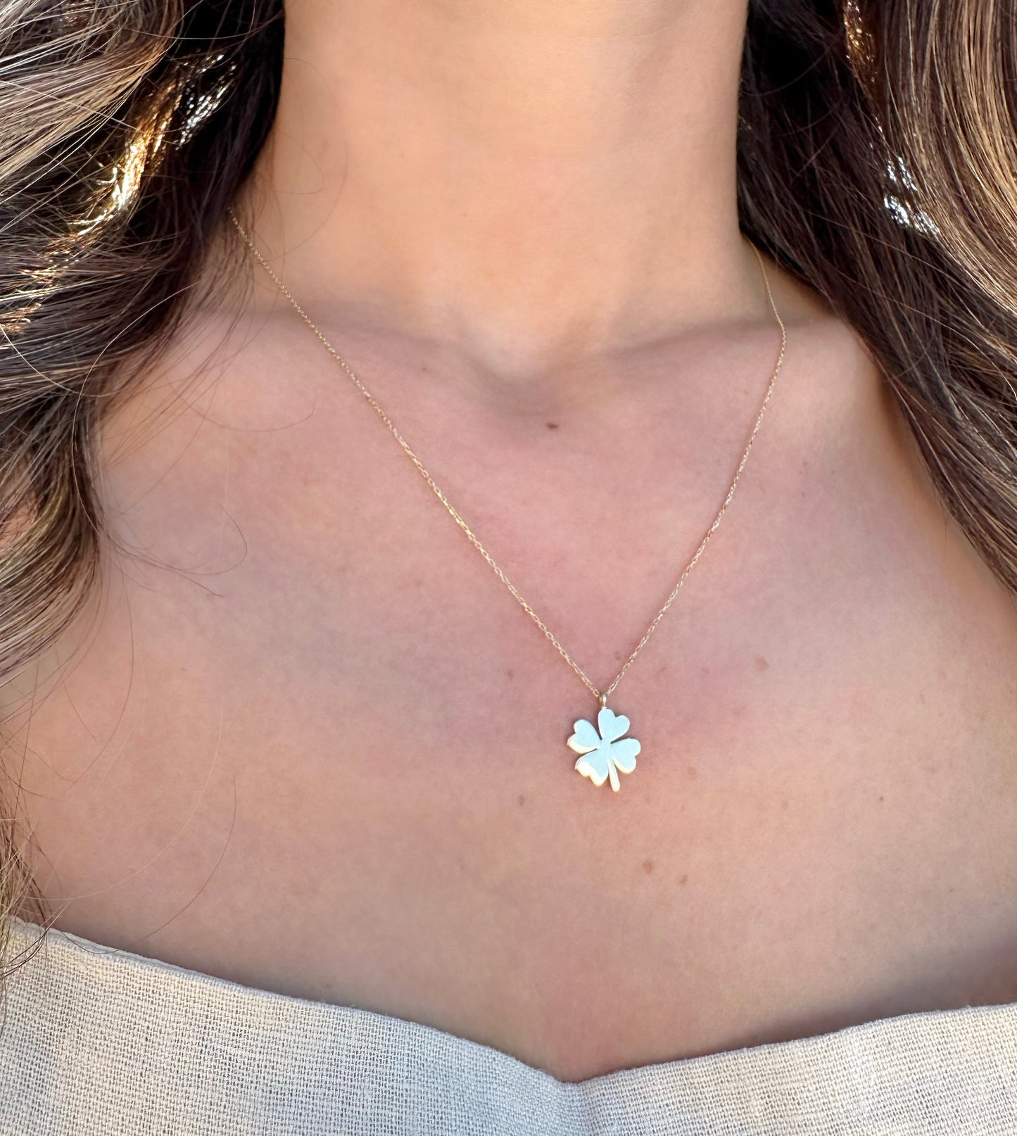 Four Leaf Necklace