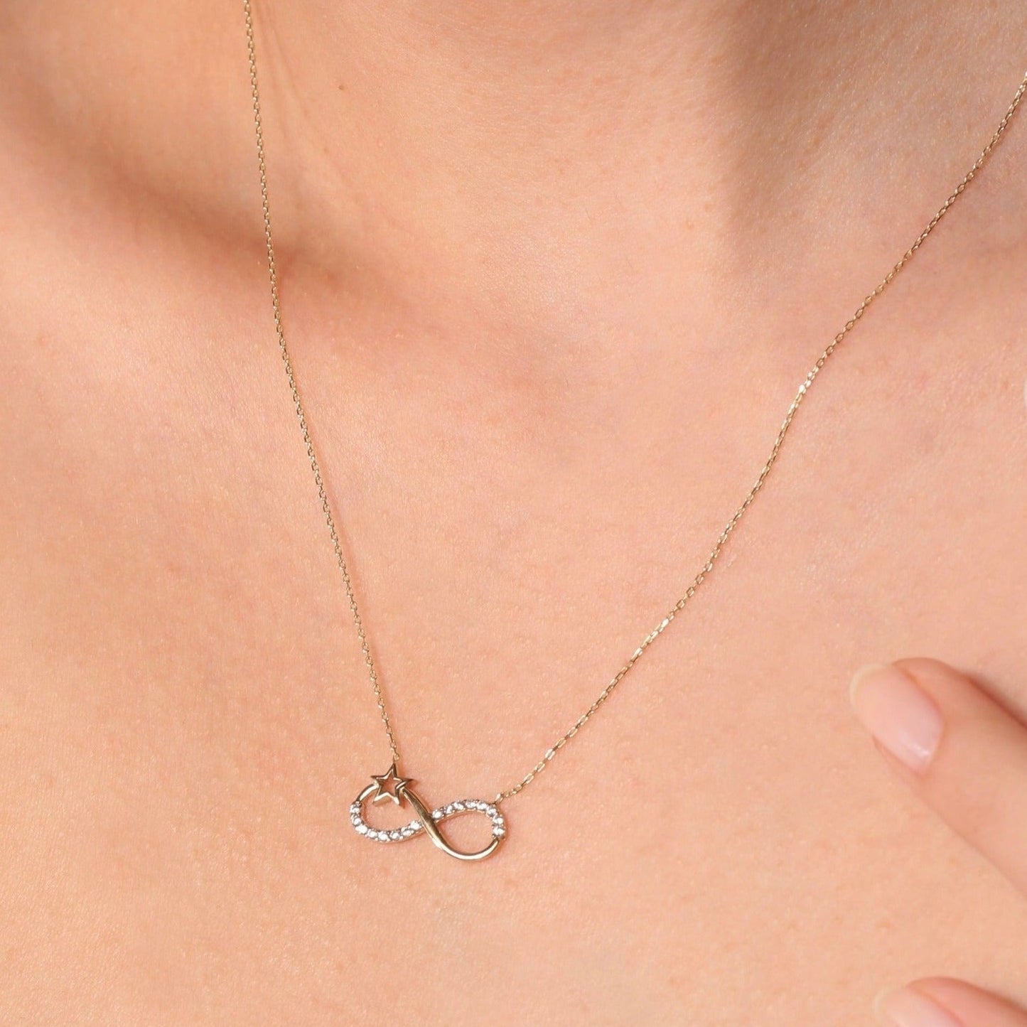 Star Infinity Necklace